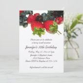 果実の歓喜の誕生日の招待状 招待状 (スタンド正面)