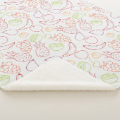 果実の継ぎ目のないパターン |果実表面パターン12 シェルパブランケット (3/4)