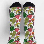 果実の継ぎ目のないパターン |果実表面パターン15 ソックス (上部)