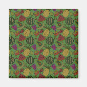 果実の継ぎ目のないパターン |果実表面パターン19 マグネット (正面)