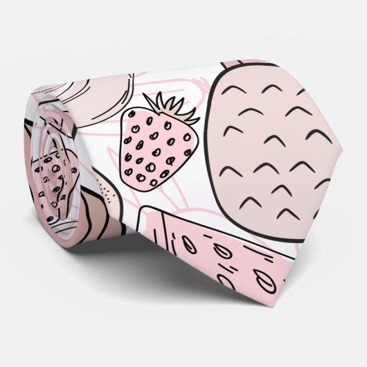 果実の継ぎ目のないパターン |果実表面パターン1 ネクタイ (ロール)