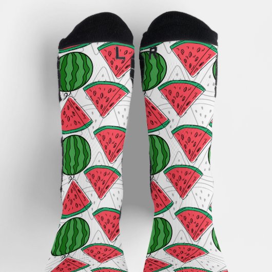 果実の継ぎ目のないパターン |果実表面パターン38 ソックス (上部)