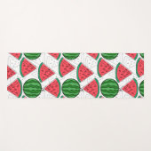 果実の継ぎ目のないパターン |果実表面パターン38 ヨガマット (正面(横))