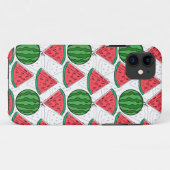 果実の継ぎ目のないパターン |果実表面パターン38 Case-Mate iPhoneケース (裏面(横))