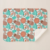 果実の継ぎ目のないパターン |果実表面パターン39 シェルパブランケット (正面(横))