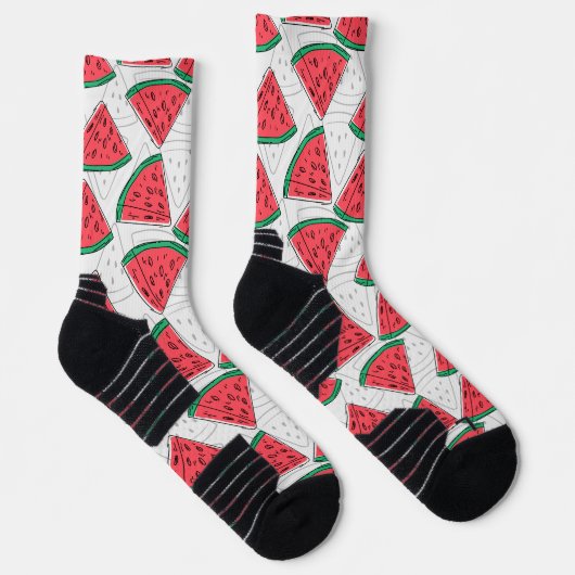 果実の継ぎ目のないパターン |果実表面パターン3 ソックス (右)