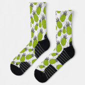 果実の継ぎ目のないパターン |果実表面パターン42 ソックス (左)