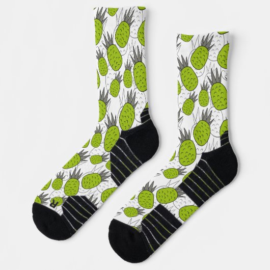 果実の継ぎ目のないパターン |果実表面パターン42 ソックス (左)