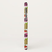 果実の継ぎ目のないパターン |果実表面パターン49 Case-Mate iPhoneケース (裏面/左)