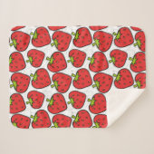 果実の継ぎ目のないパターン |果実表面パターン60 シェルパブランケット (正面(横))