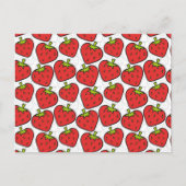 果実の継ぎ目のないパターン |果実表面パターン60 ポストカード (正面)