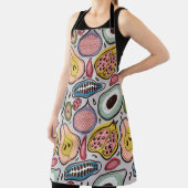 果実の継ぎ目のない模様 エプロン (インサイチュ)