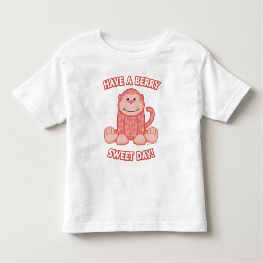 果実の菓子日を過して下さい トドラーTシャツ (正面)
