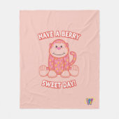 果実の菓子日を過して下さい フリースブランケット (正面)