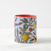 果実は、ウィリアム・モリスのパターン。 マグカップ (中央)