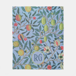 果実またはザクロパーソナライズされたウ フリースブランケット