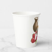 果実を使ったミルクとハチミ素朴ツ 紙コップ (右)