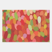 果実カラフル果実 ラッピングペーパーシート (正面)