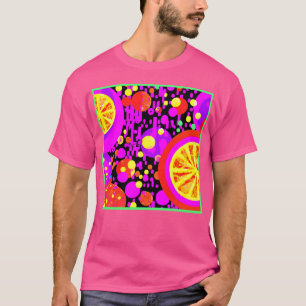 果実カラフル模様 Tシャツ