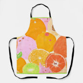 果実カラフル爆発 エプロン (正面)