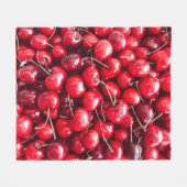 果実カラフル フリースブランケット (正面(横))