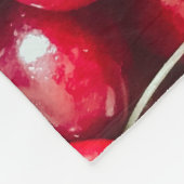 果実カラフル フリースブランケット (角)