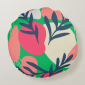 果実カラフル ラウンドクッション (裏面)