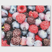 果実カラフル ラッピングペーパー (フラット)