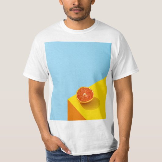 果実カラフル Tシャツ (正面)