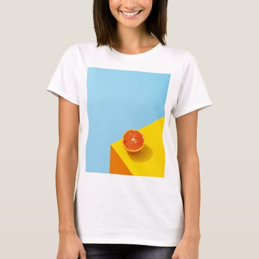 果実カラフル Tシャツ (正面)
