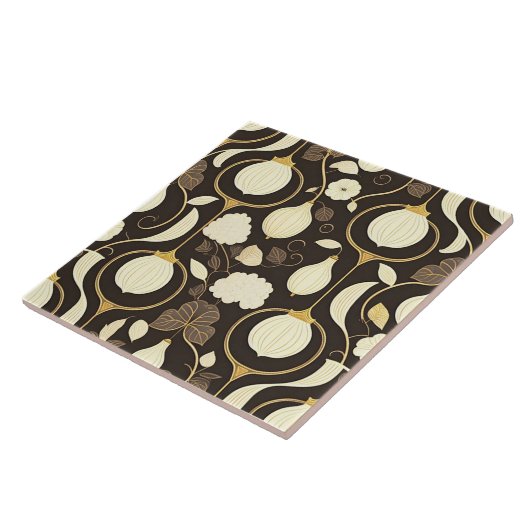 果実デザインセラミックタイル タイル (側面)