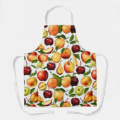 果実デザイン エプロン (正面)