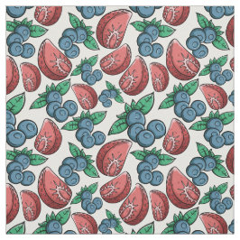 果実パターン生地 ファブリック