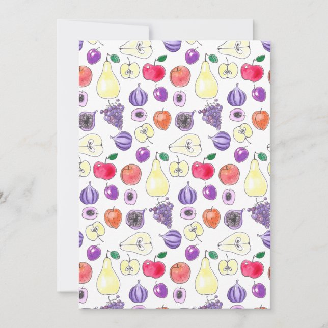 果実パターン (正面)