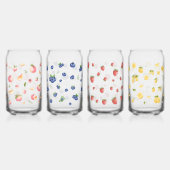 果実パターン ガラス缶 (裏面)