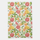 果実パターン キッチンタオル (縦)