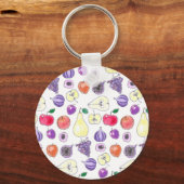 果実パターン キーホルダー (正面)