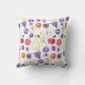 果実パターン クッション (裏面)