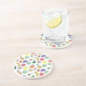 果実パターン コースター (側面)