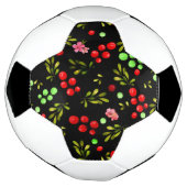 果実パターン サッカーボール (回転)