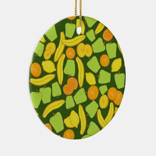 果実パターン セラミックオーナメント (右)