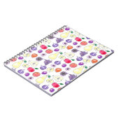 果実パターン ノートブック (左側)