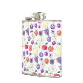 果実パターン フラスク (左)