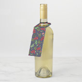 果実パターン ボトルネックタグ (アングル)