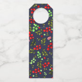 果実パターン ボトルネックタグ (裏面)