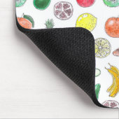 果実パターン マウスパッド (コーナー)