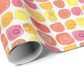 果実パターン ラッピングペーパー (ロールコーナー)