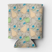 果実パターン 缶クーラー (正面)