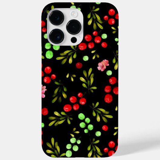 果実パターン Case-Mate iPhoneケース (裏面)
