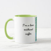 果実パッチのツキノワグマ マグカップ (左)